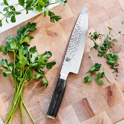 Shun Premier Grey Chef&#8217;s Knife, 8&#34;