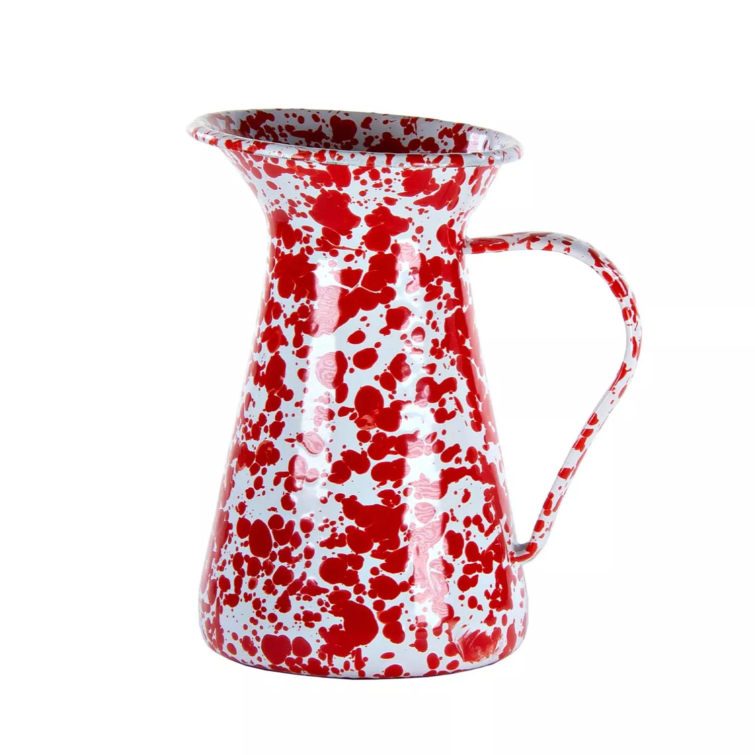  Golden Rabbit Red Swirl Pitcher