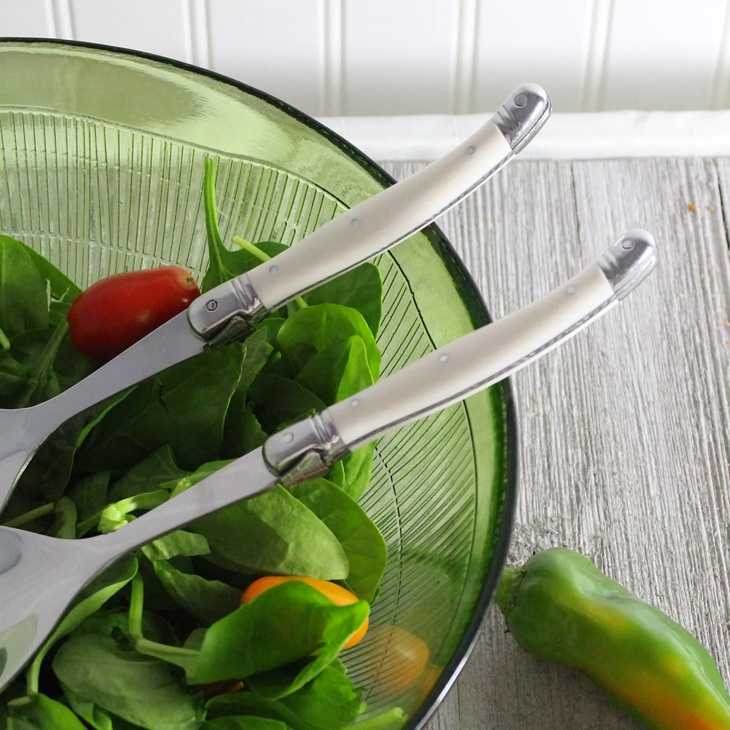 French Home Navy Blue Laguiole Servers, Set of 2