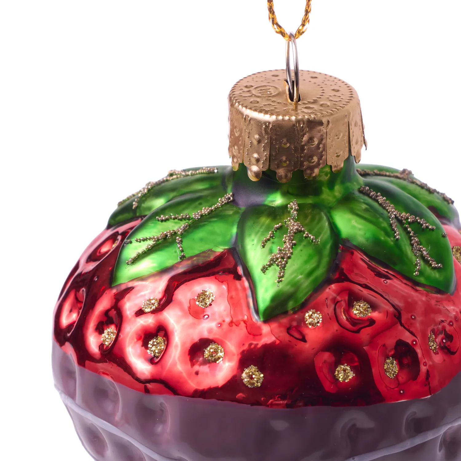 Sur la table Chocolate Strawberry Ornament