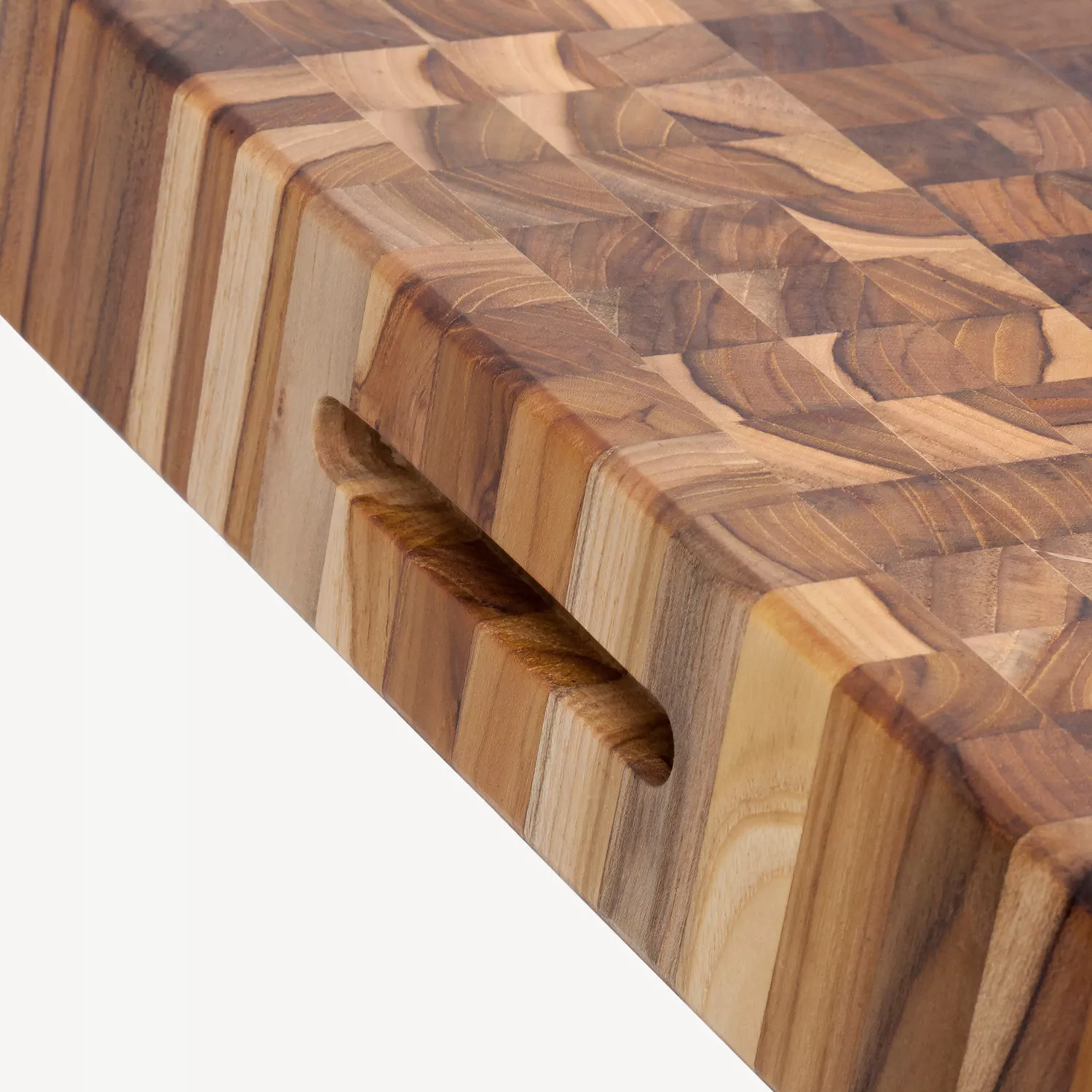 Teakhaus End-Grain Butcher Block w/ Bowl Cutout