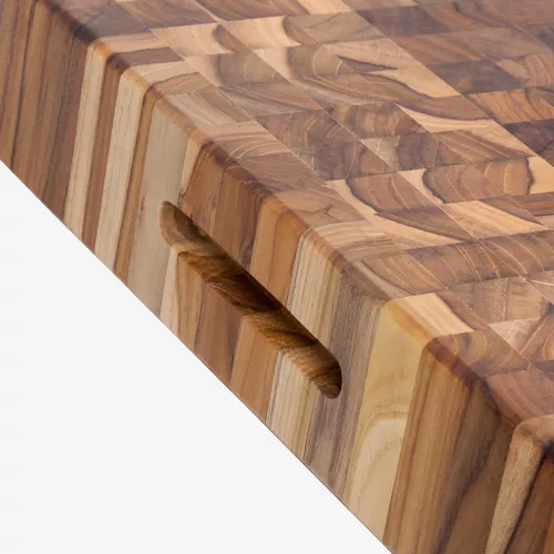Teakhaus End-Grain Butcher Block w/ Bowl Cutout