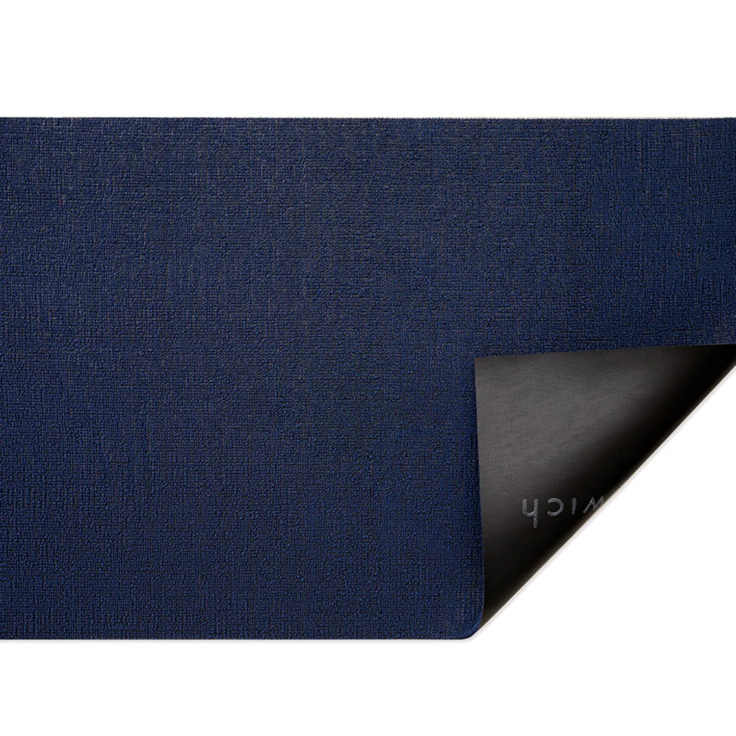 Chilewich Solid Shag Rug, Indigo