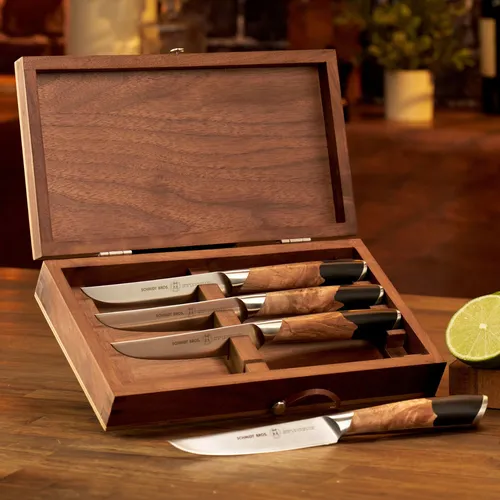 Schmidt Brothers Fusion 4-Piece Steak Knife Set