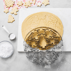 Sur La Table Holiday Plaque-Style Cookie Cutter