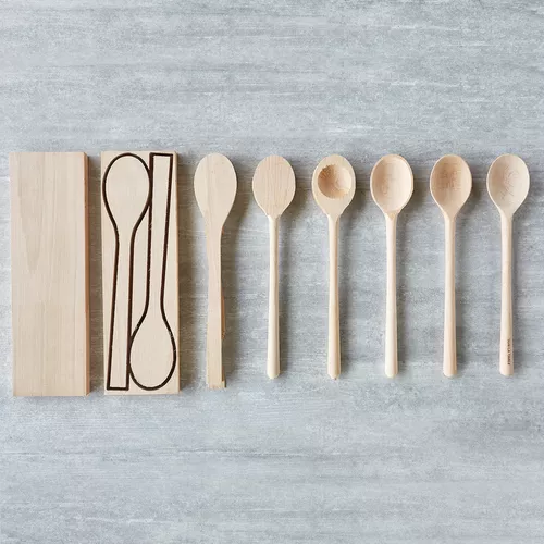 Sur La Table Beechwood Spoon, 14&#34;