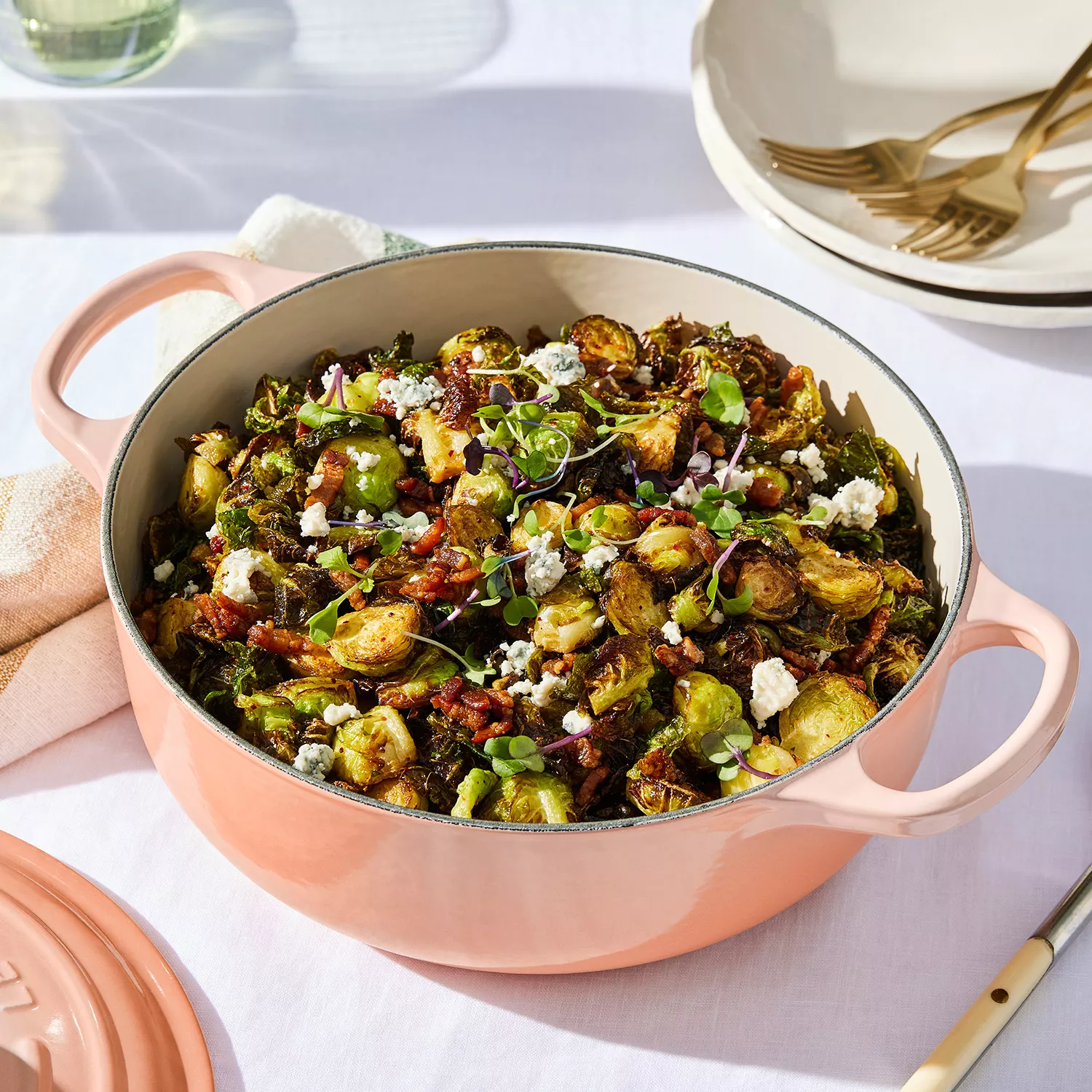Le Creuset Signature Round Sauteuse with Lid, 3.5 qt.