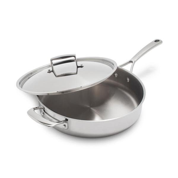 Sur La Table La Marque 84 Stainless Steel Sauté Pan with Lid, 5 qt.