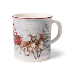 Sur la table Vintage Christmas Mug