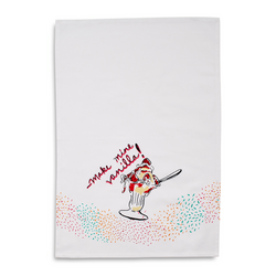 Sur La Table Make Mine Vanilla Kitchen Towel