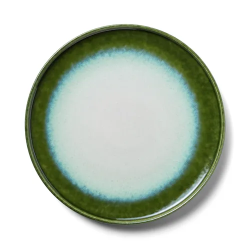 Sur La Table Lucent Reactive Glaze Dinner Plate