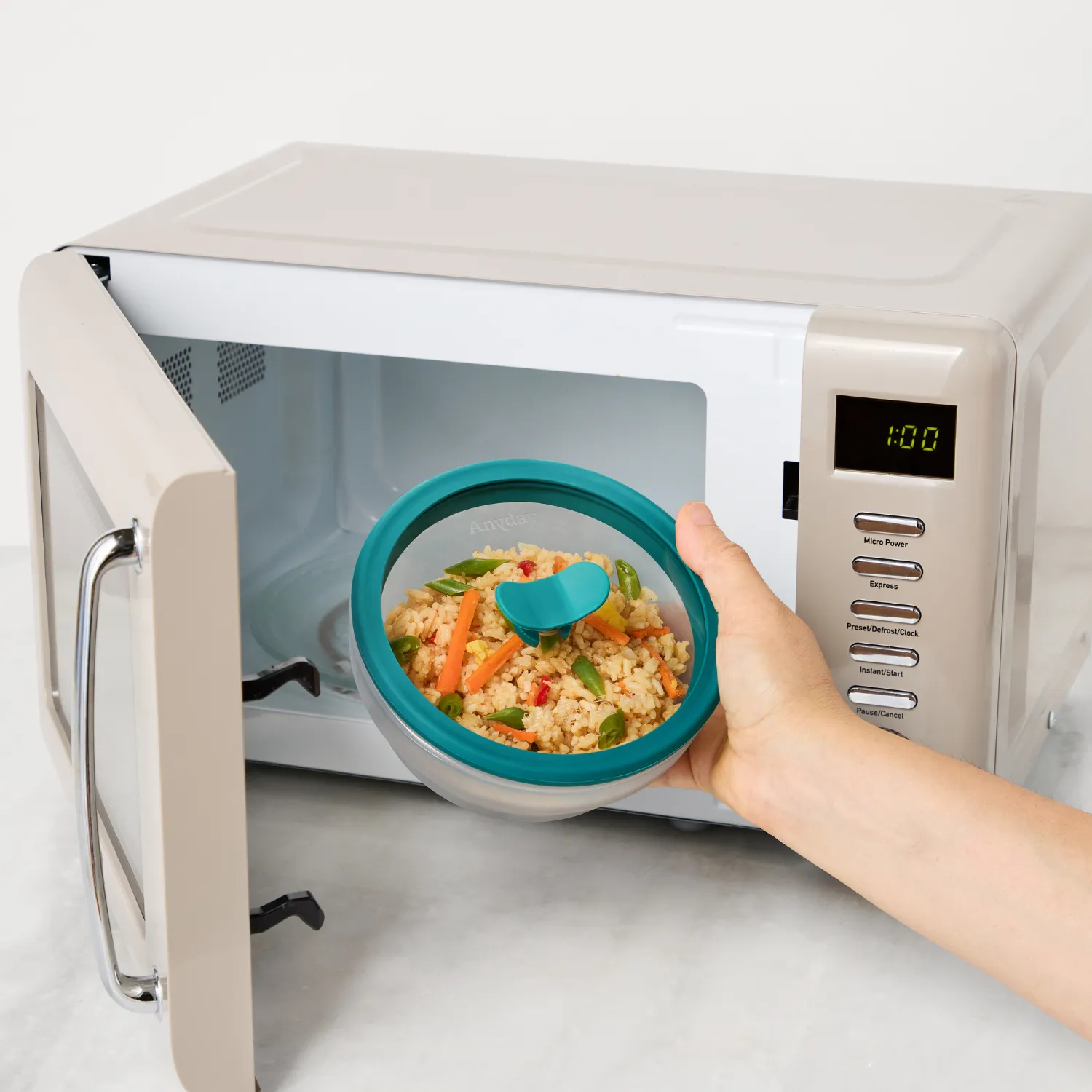 Anyday Microwave Round Glass Dish Sets