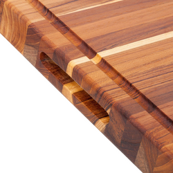 Teakhaus Heavy-duty Reversible Board with Juice Canal and Hand Grips