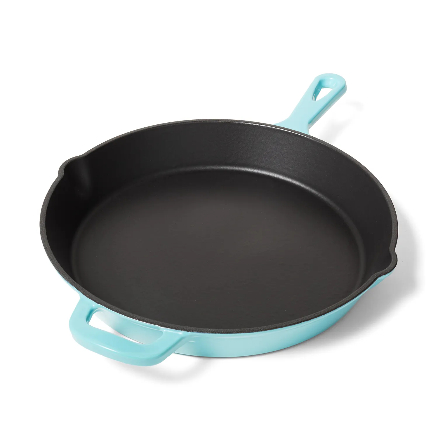 Sur la table Enameled Cast Iron Skillet, 12"