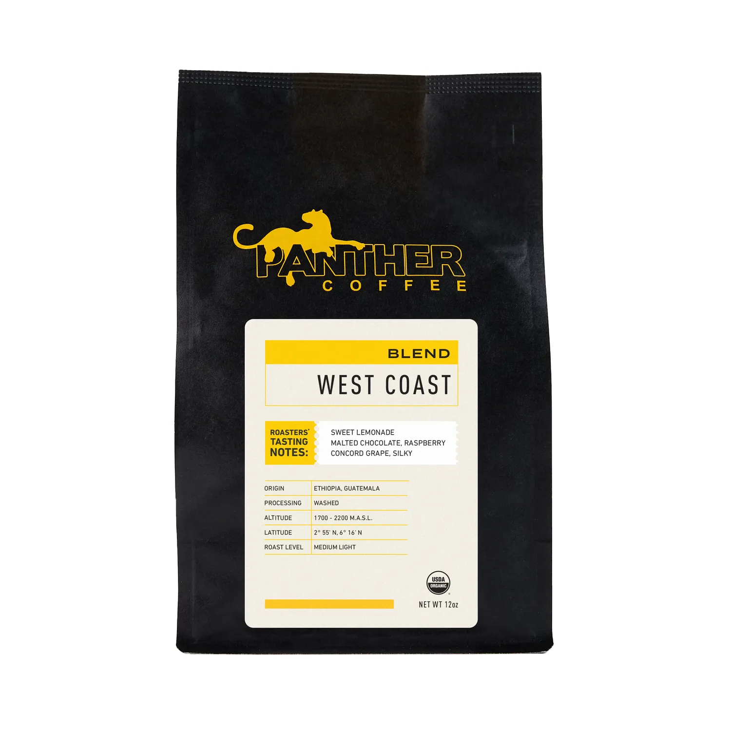 Panther West Coast Espresso Coffee