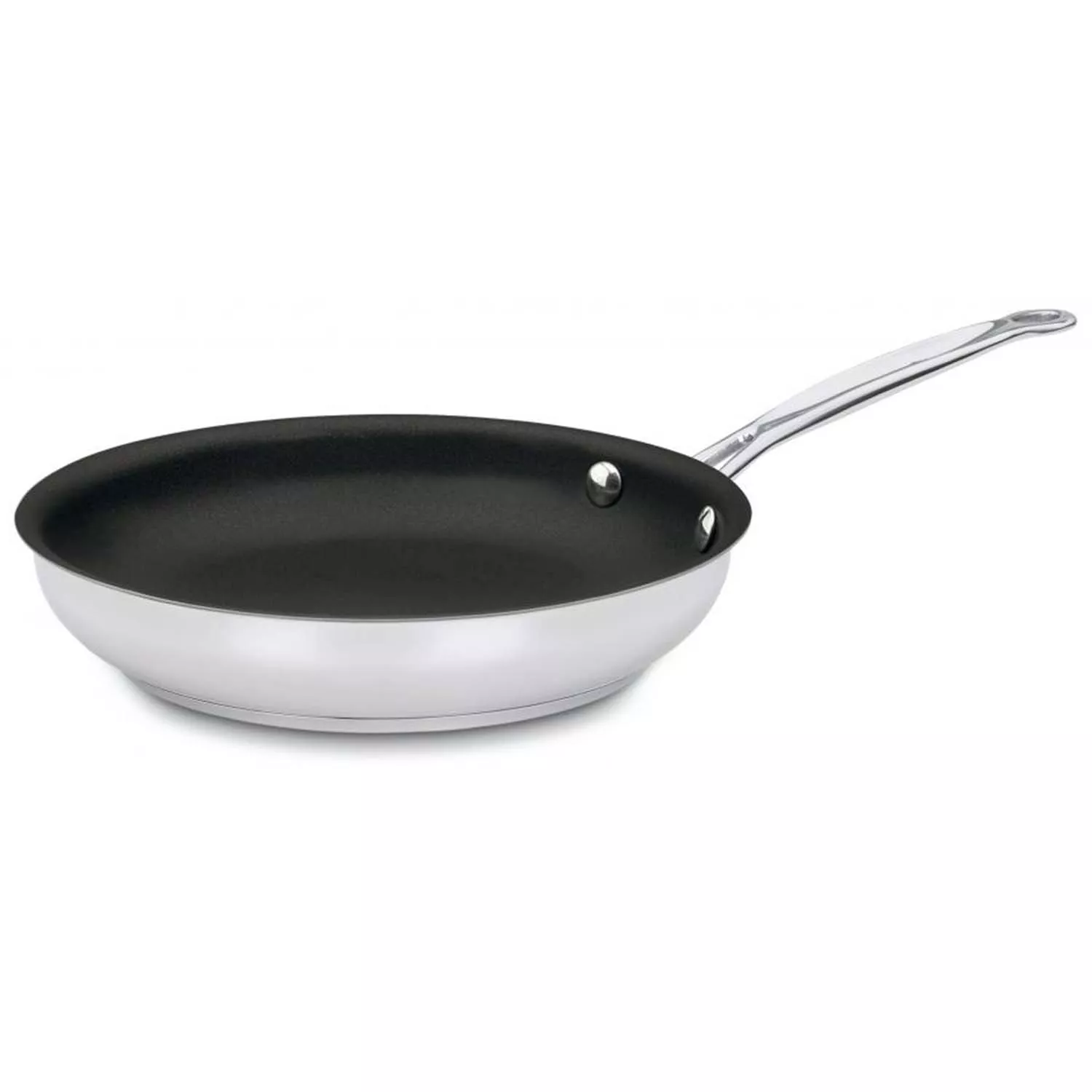 Cuisinart Chef's Classic Stainless Steel Ceramic Nonstick Skillet