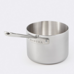 Martha by Martha Stewart Tri-Ply Stainless Steel Saucepan