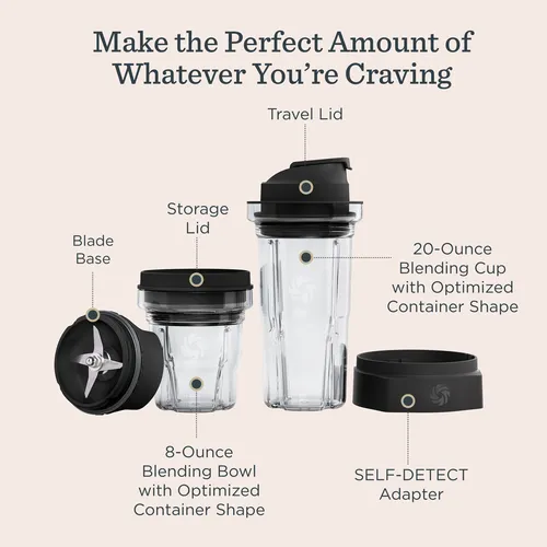 Vitamix Blending Cup & Bowl Starter Kit with Self-Detect
