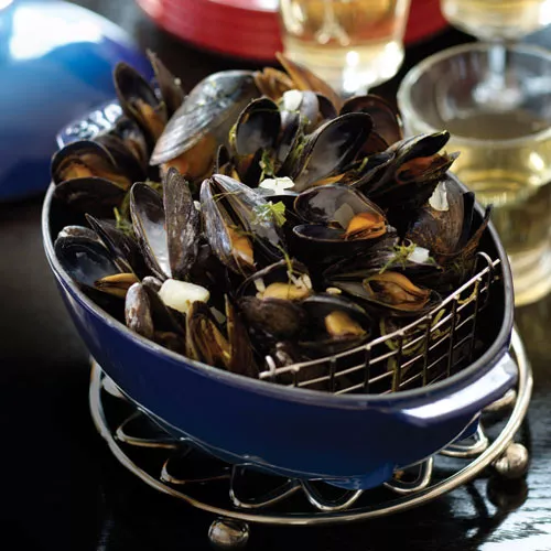 Mussels in Cream Sauce
