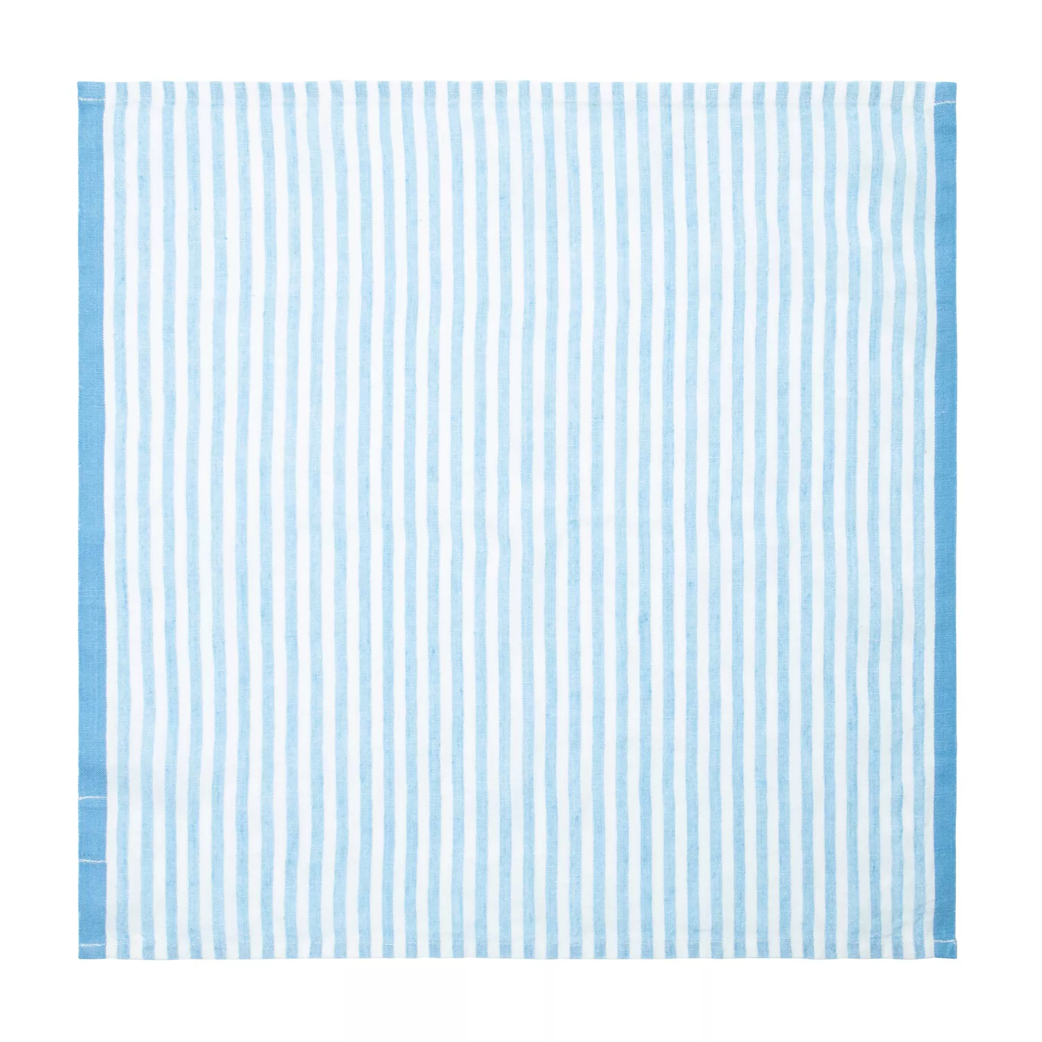 Caravan Ticking Stripe Linen Napkins, Set of 4