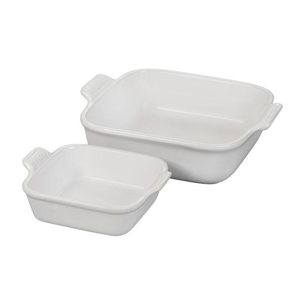 Le Creuset 2-Piece Square Baker Set