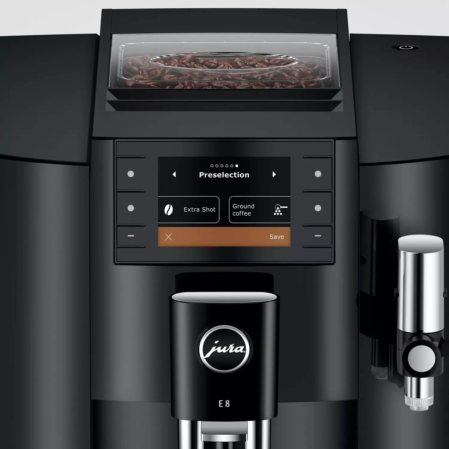 JURA E8 Fully Automatic Coffee Machine