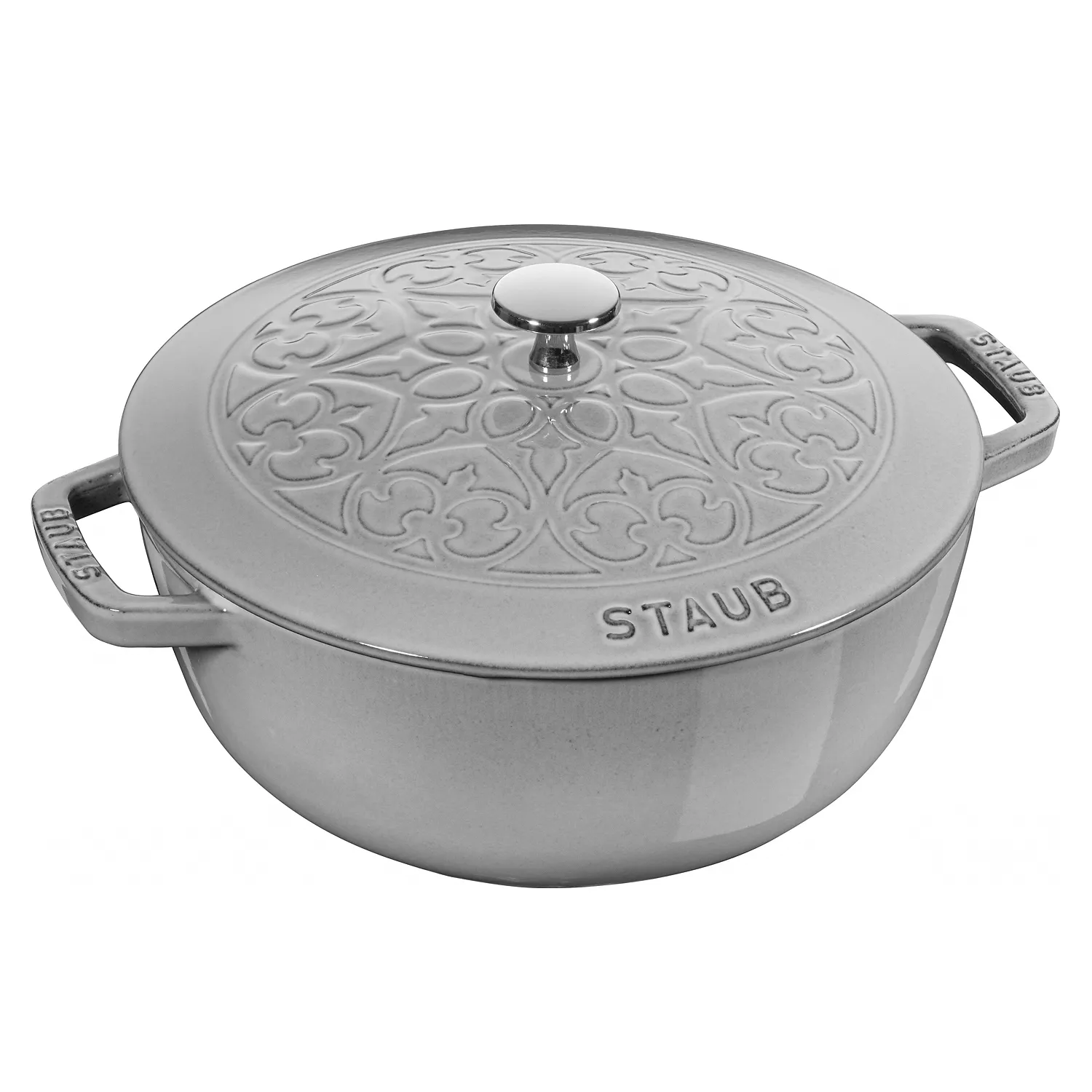 Staub Essential French Oven with Lily Lid, 3.75 qt 