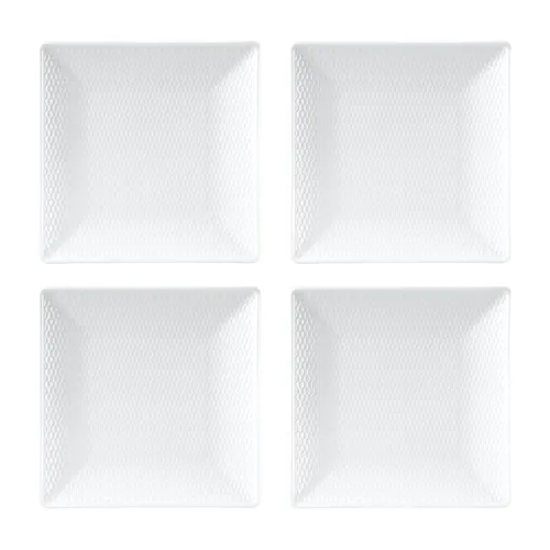 Wedgwood Gio Square Plates, Set of 4