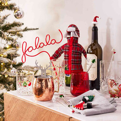 Sur La Table Plaid Bottle Coat