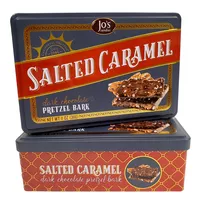 Jo&#8217;s Candies Salted Caramel Dark Chocolate Pretzel Bark