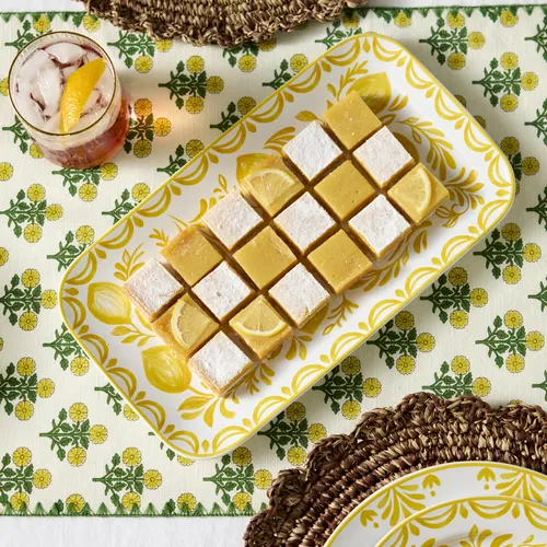 Sur La Table Citrus Bloom Rectangular Platter