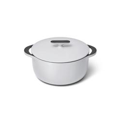 Caraway Enameled Cast Iron Round Dutch Oven, 6.5 qt. 