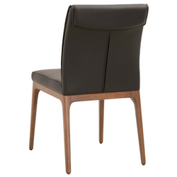 Sandra Leather Dining Chairs, Set of 2