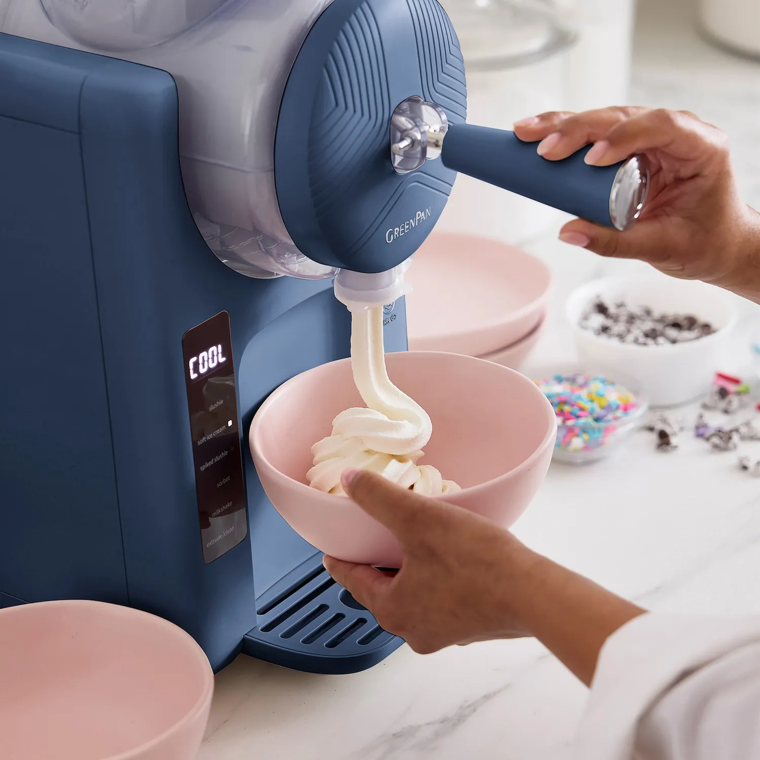 GreenPan Frost Ice Cream & Frozen Drink Maker 