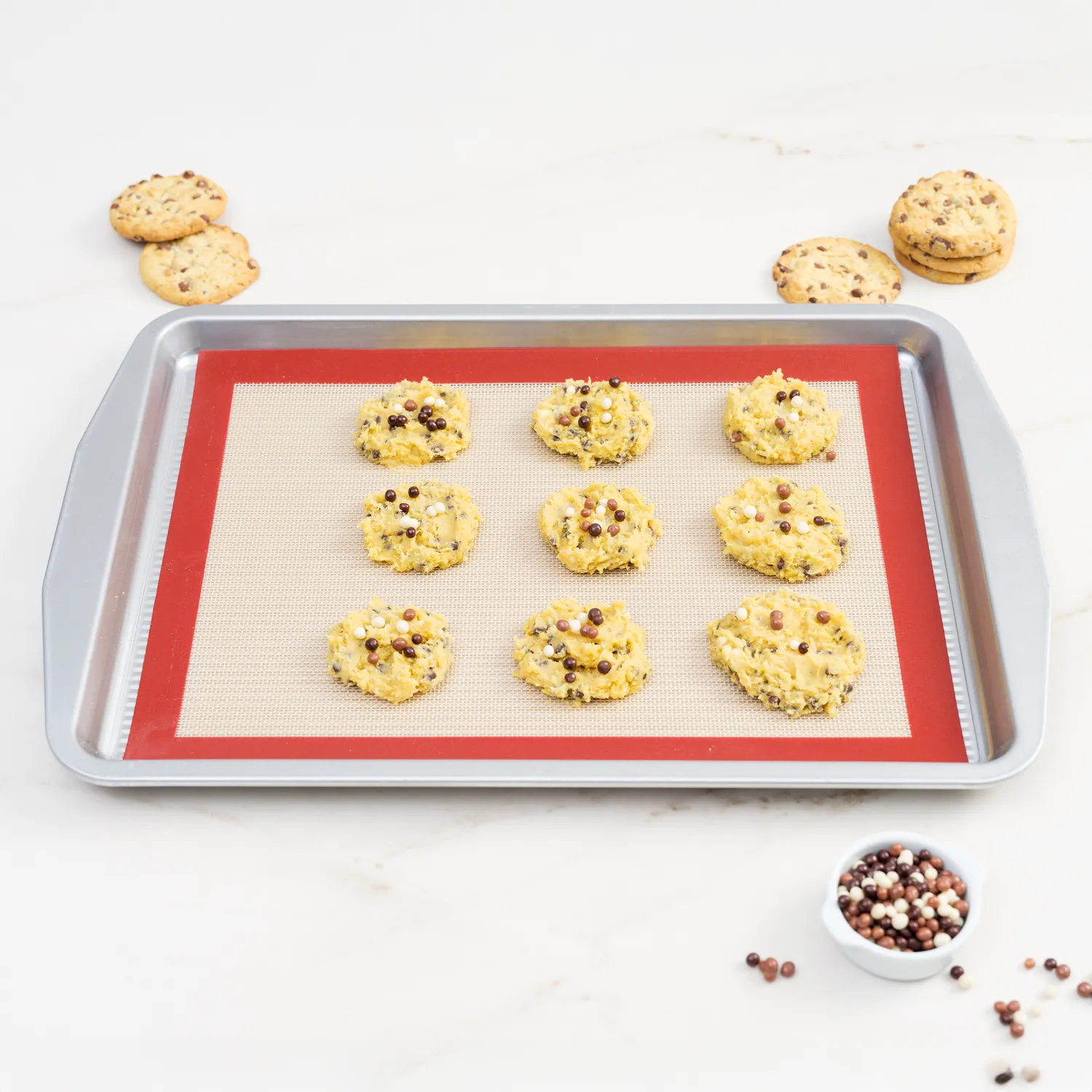 NoStik Silicone Half Sheet Baking Mat