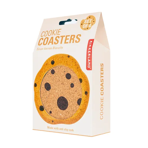 Kikkerland Cookie Coasters, Set of 4