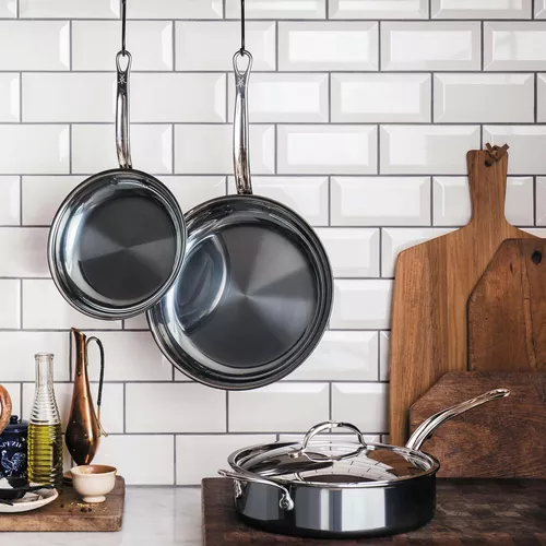 Hestan NanoBond Titanium Stainless Steel 10-Piece Cookware Set