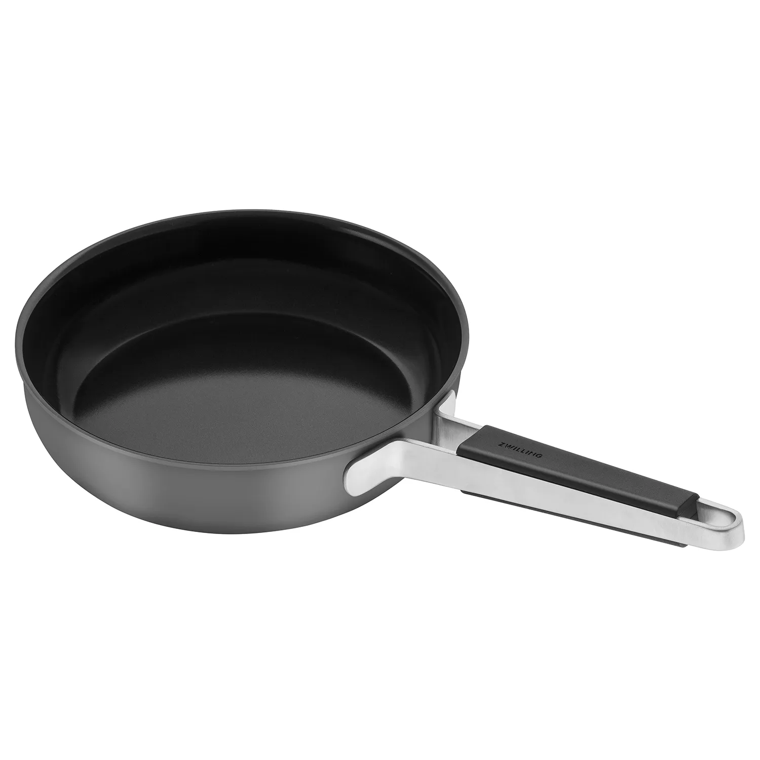 Zwilling Pure Stainless Steel Ceramic Nonstick Skillet, 9.5"