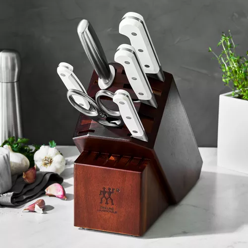 Zwilling J.A. Henckels Pro Le Blanc 7-Piece Knife Block Set