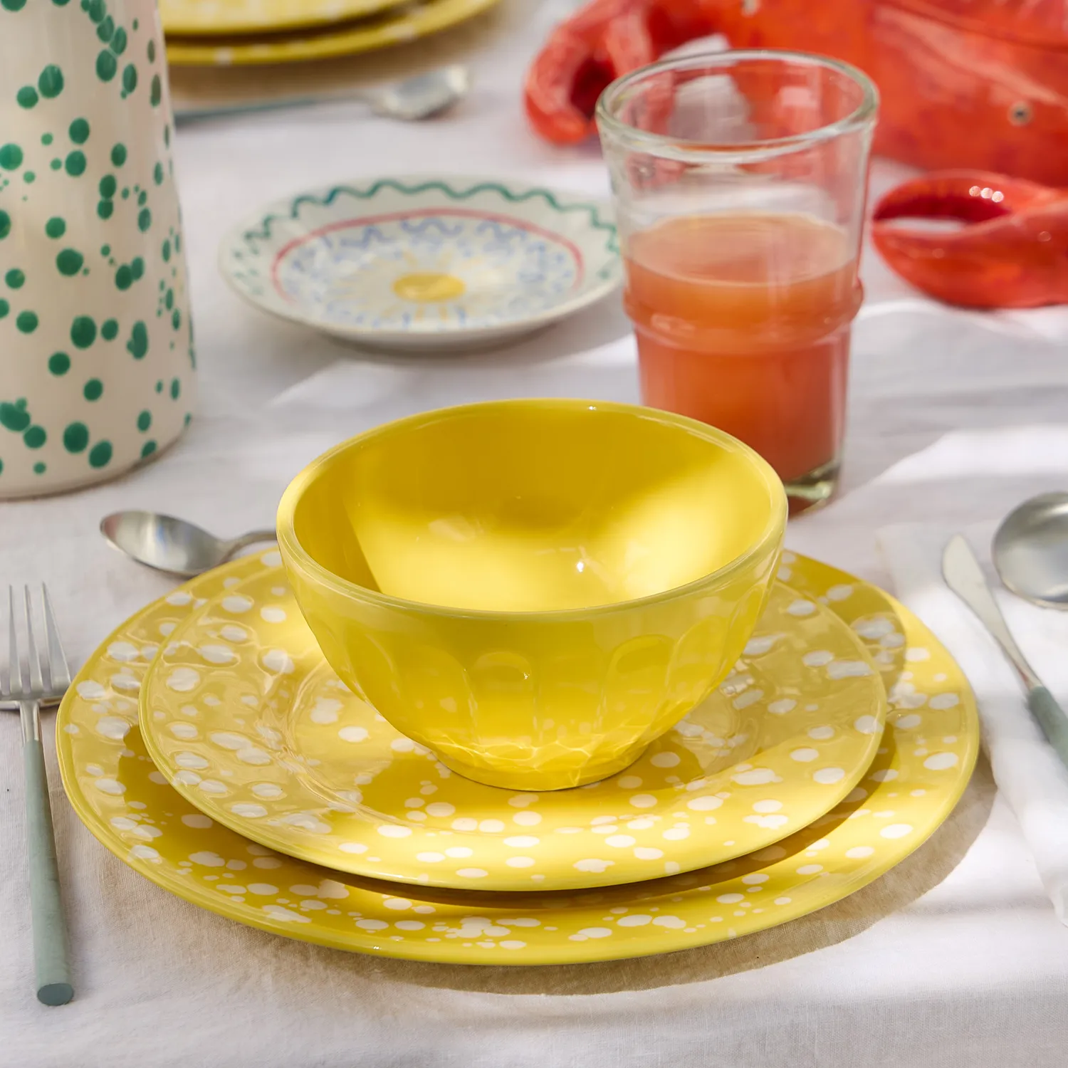 Costa Nova Rafaela Dinner Plates, Set of 6