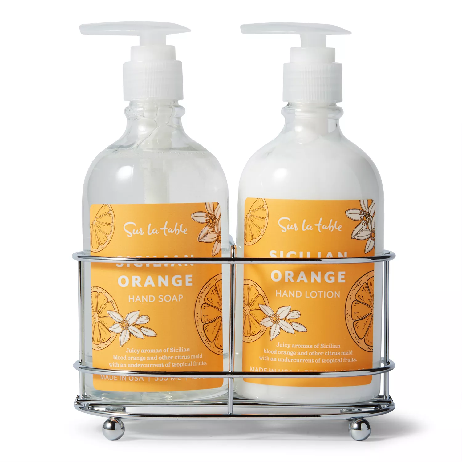 Sur La Table Sicilian Orange Hand Soap, 12 oz., Orange