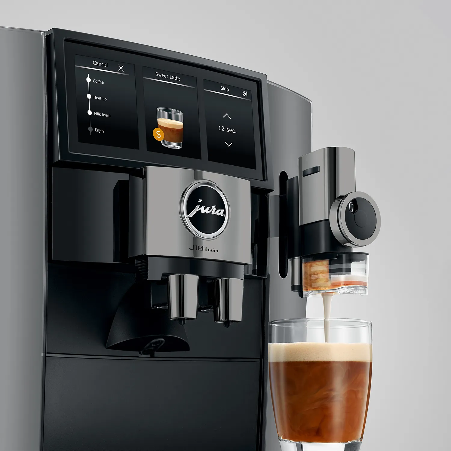 JURA J10 Twin Automatic Coffee Machine