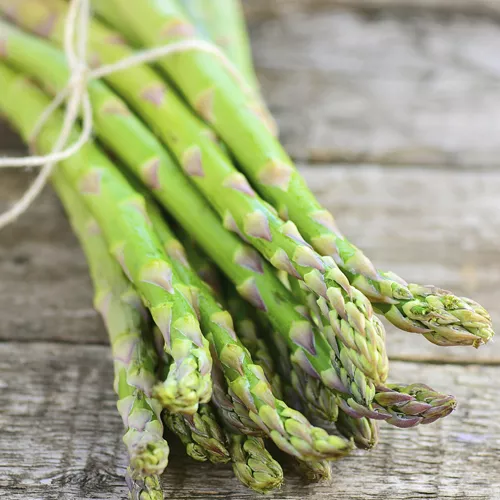 Himalayan Salt Slab Asparagus