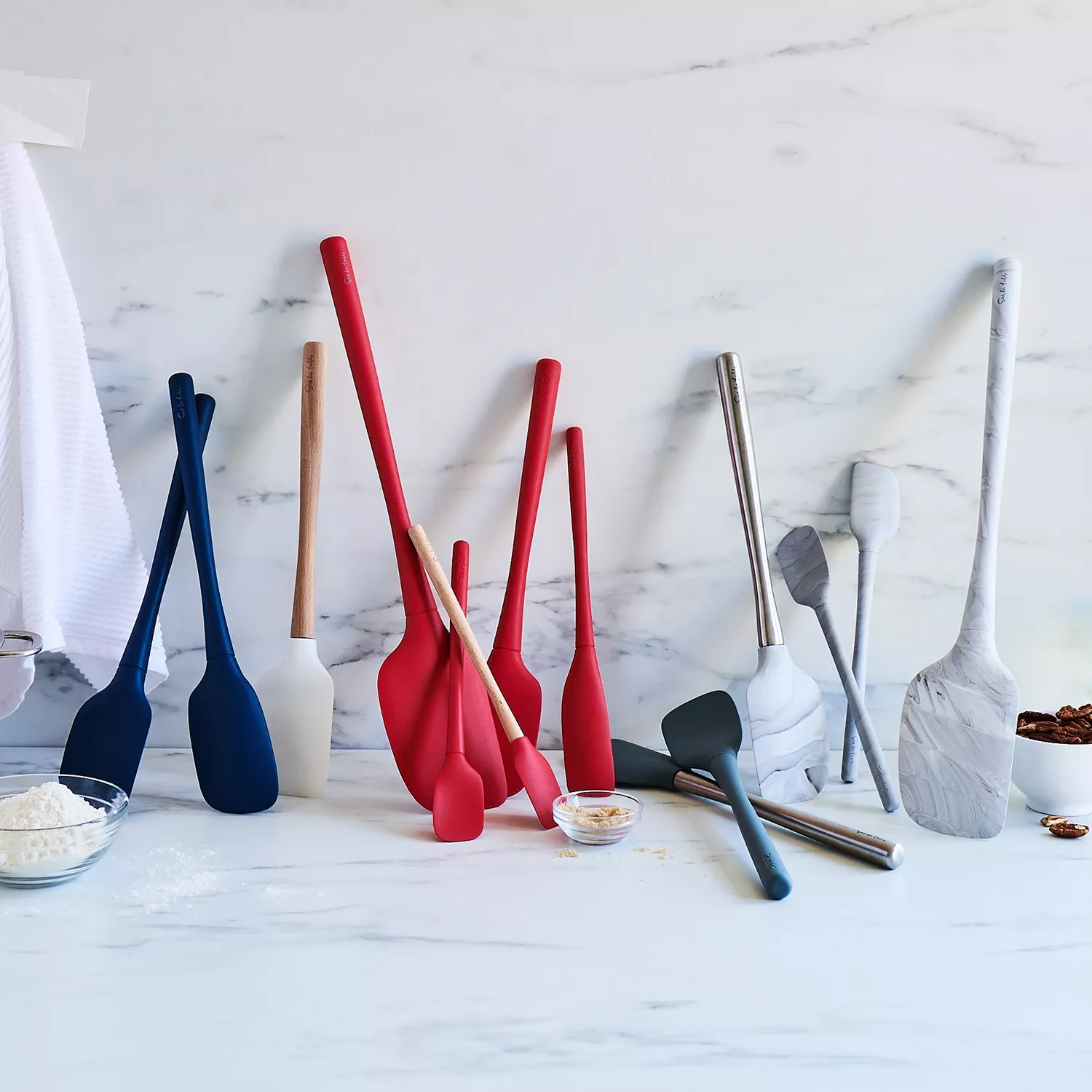 Sur La Table Flex-Core Mini Spatula and Spatula Spoon, Set of 2
