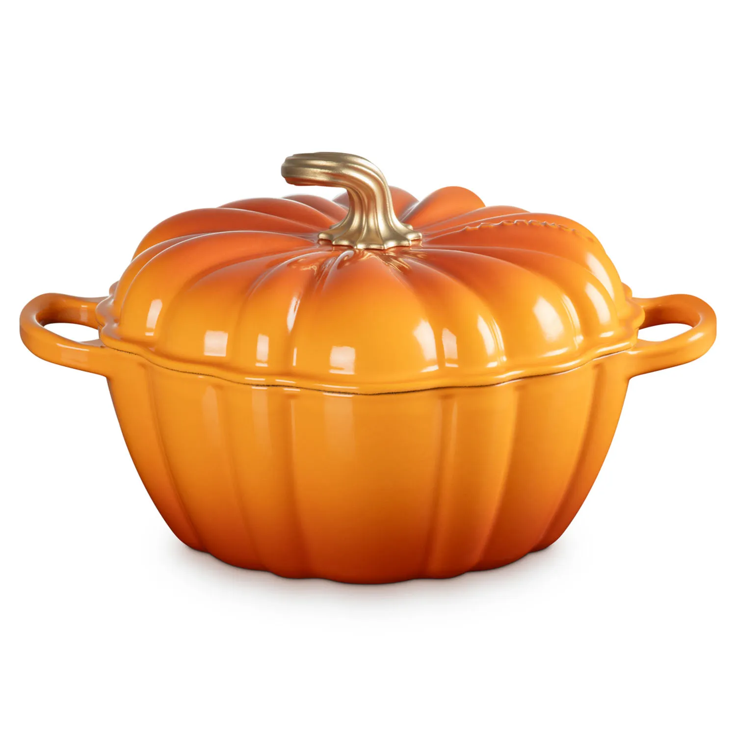 Le Creuset Enameled Cast Iron Pumpkin Cocotte, 4 Qt.