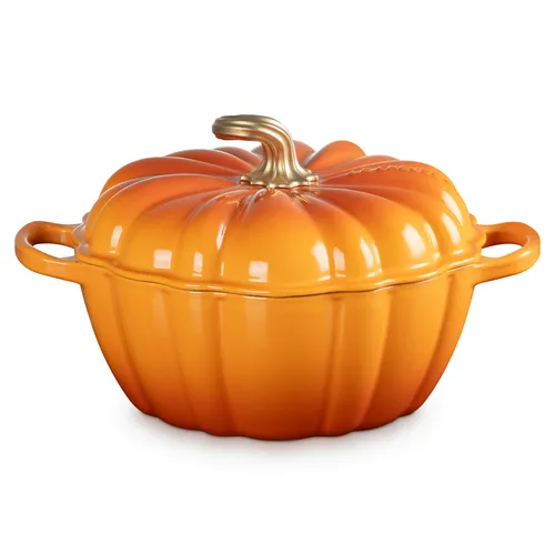 Le Creuset Enameled Cast Iron Pumpkin Cocotte, 4 Qt.
