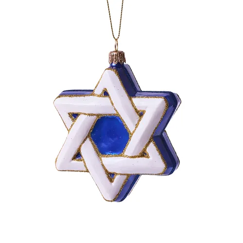 Sur la table Star of David Ornament