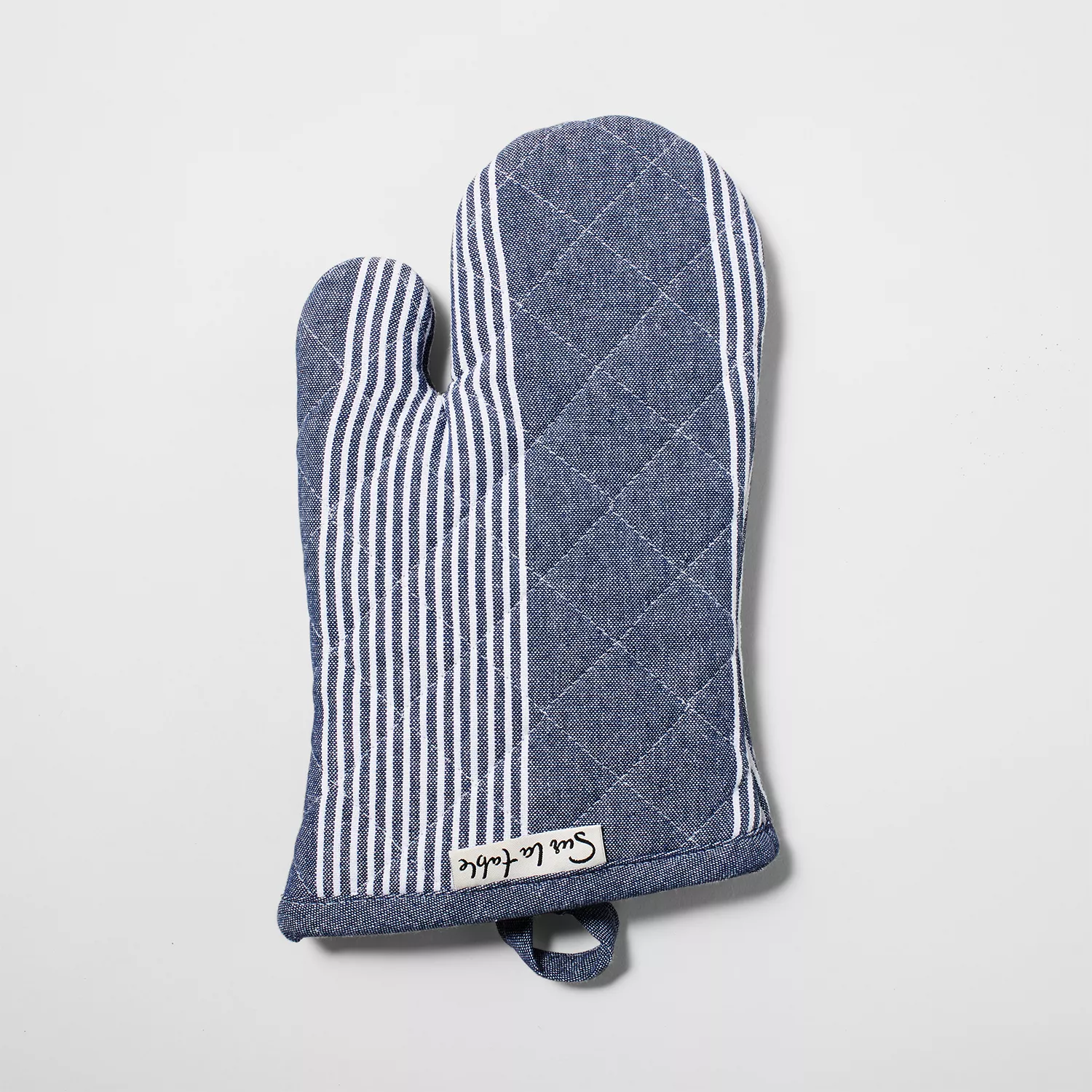 Sur La Table Striped Oven Mitt