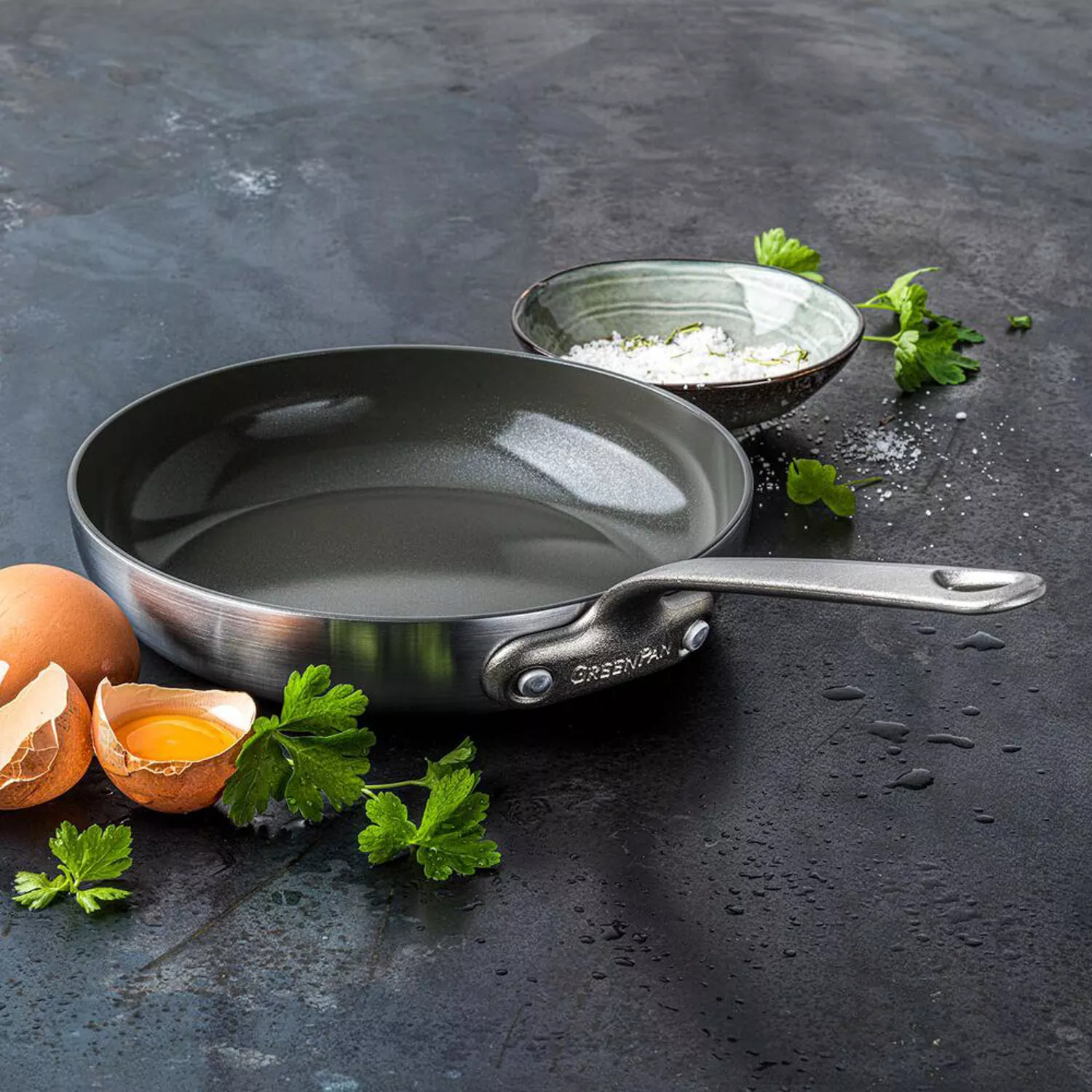 GreenPan For Sur La Table 8 Qt Non-Stick Stock Pot #3168 Without