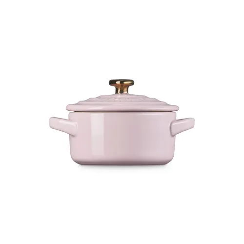 Le Creuset Petite Cocotte with Gold Heart Knob, 8 oz.